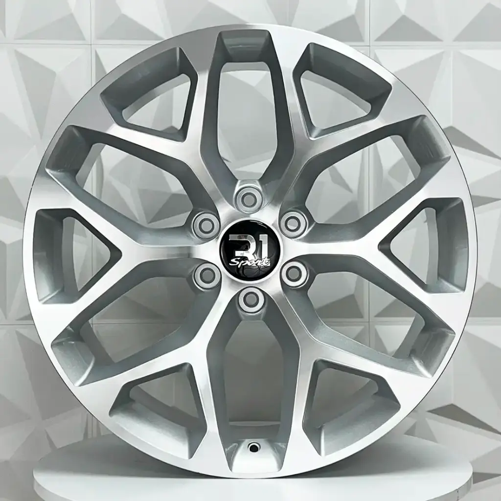 RIN 20X9 6-139.7 R1 SPORT 208 SILVER MACHINE FACE ET31 CB78.1