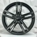 RIN 19X8 5-112 R1 SPORT QC1697 WV HYPER BLACK ET42 CB57.1