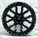 RIN 20X10 6-139.7 R1 SPORT QC1500 MATT BLACK+MILLING+DOOTS* ET0 CB110